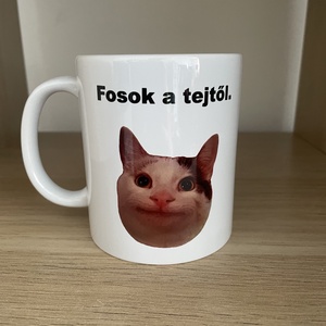 Macskás bögre - otthon & életmód - konyhafelszerelés, tálalás - tálalás - bögre & csésze - Meska.hu