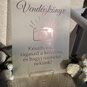 Esküvői fotósarok tábla, Esküvő, Dekoráció, Helyszíni dekor, , MESKA