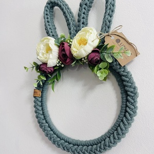 Húsvéti kopogtató - otthon & életmód - dekoráció - ajtó- és ablak dekoráció - ajtódísz & kopogtató - Meska.hu