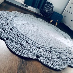 Horgolt szőnyeg - Meska.hu