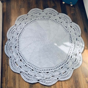 Horgolt szőnyeg - otthon & életmód - lakástextil - szőnyeg - horgolt szőnyeg - Meska.hu