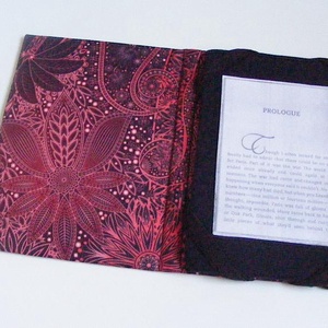 Piros minta, vízhatlan anyagból készült ebook olvasó kemény tok - táska & tok - ebook & tablet tok - Meska.hu