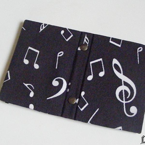  Igazolványtartó és/vagy kártyatartó, kotta - táska & tok - pénztárca & más tok - kártyatartó & irattartó - Meska.hu