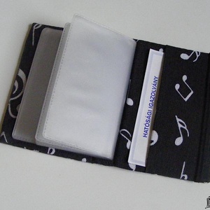  Igazolványtartó és/vagy kártyatartó, kotta - táska & tok - pénztárca & más tok - kártyatartó & irattartó - Meska.hu