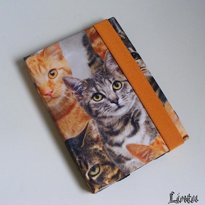 Macskák, vízhatlan anyagból készült ebook-tok, Táska & Tok, Ebook & Tablet tok, Varrás, MESKA
