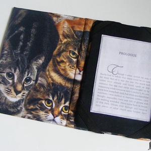 Macskák, vízhatlan anyagból készült ebook-tok - táska & tok - ebook & tablet tok - Meska.hu