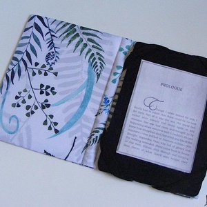 Páfrány, vízhatlan ebook-tok - táska & tok - ebook & tablet tok - Meska.hu