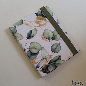 Eukaliptusz, fehér, vízhatlan ebook olvasó kemény tok, Táska & Tok, Ebook & Tablet tok, Varrás, MESKA