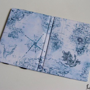 Térkép, hableány, vízhatlan anyagból készült ebook olvasó kemény tok - táska & tok - ebook & tablet tok - Meska.hu