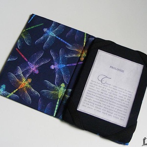 Színes szitakötők, vízhatlan ebook olvasó kemény tok - táska & tok - ebook & tablet tok - Meska.hu
