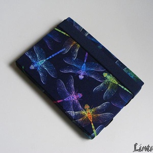 Színes szitakötők, vízhatlan ebook olvasó kemény tok, Táska & Tok, Ebook & Tablet tok, Varrás, MESKA