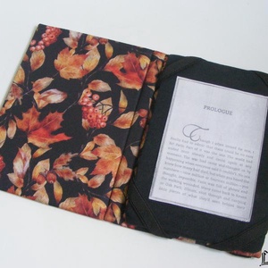 Őszi levelek, vízhatlan anyagból készült ebook olvasó kemény tok - táska & tok - ebook & tablet tok - Meska.hu