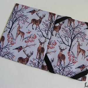 Téli szarvasok, vízálló anyagból készült ebook olvasó kemény tok - táska & tok - ebook & tablet tok - Meska.hu