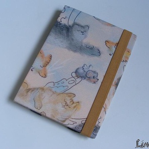 Repülő macska, vízhatlan anyagból készült kemény ebook-tok, Táska & Tok, Ebook & Tablet tok, Varrás, MESKA