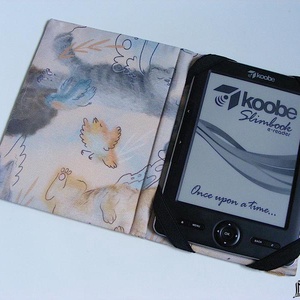 Repülő macska, vízhatlan anyagból készült kemény ebook-tok - táska & tok - ebook & tablet tok - Meska.hu