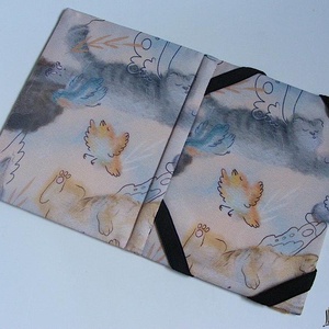 Repülő macska, vízhatlan anyagból készült kemény ebook-tok - táska & tok - ebook & tablet tok - Meska.hu