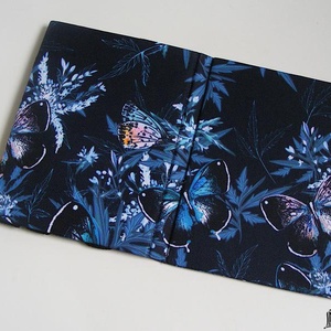 Fekete pillangó, vízhatlan anyagból készült kemény ebook-tok - táska & tok - ebook & tablet tok - Meska.hu