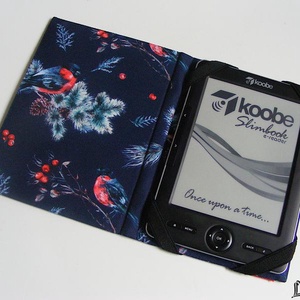 Vörös begy, vízhatlan anyagból készült kemény ebook-tok - táska & tok - ebook & tablet tok - Meska.hu