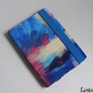 Absztrakt minta, vízhatlan anyagból készült kemény ebook-tok, Táska & Tok, Ebook & Tablet tok, Varrás, MESKA