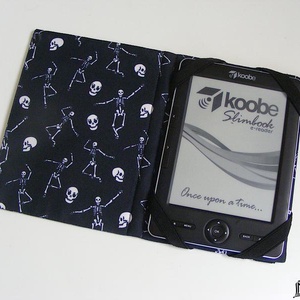 Csontvázak, koponyák, vízhatlan anyagból készült kemény ebook-tok - táska & tok - ebook & tablet tok - Meska.hu