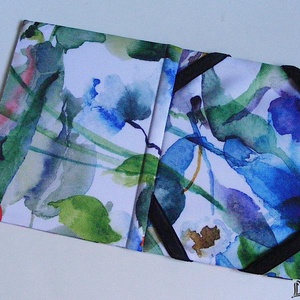 Virágok, vízhatlan anyagból készült kemény e-book tok - táska & tok - ebook & tablet tok - Meska.hu