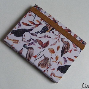 Madarak, vízhatlan anyagból készült ebook-tok, Táska & Tok, Ebook & Tablet tok, Varrás, MESKA