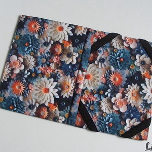 Virágok, vízhatlan anyagból készült kemény ebook-tok - táska & tok - ebook & tablet tok - Meska.hu