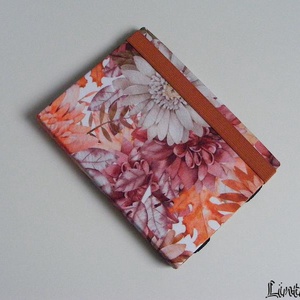 Krizantém, vízhatlan anyagból készült kemény ebook-tok, Táska & Tok, Ebook & Tablet tok, Varrás, MESKA