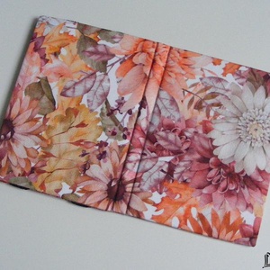 Krizantém, vízhatlan anyagból készült kemény ebook-tok - táska & tok - ebook & tablet tok - Meska.hu