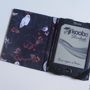 Hóbagoly, vízhatlan anyagból készült kemény e-book tok - táska & tok - ebook & tablet tok - Meska.hu