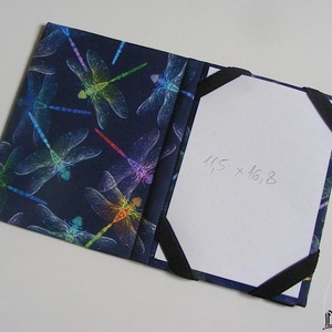 Színes szitakötők, vízhatlan anyagból készült kemény ebook-tok - táska & tok - ebook & tablet tok - Meska.hu