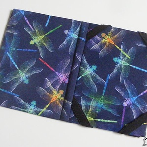 Színes szitakötők, vízhatlan anyagból készült kemény ebook-tok - táska & tok - ebook & tablet tok - Meska.hu