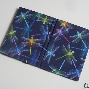 Színes szitakötők, vízhatlan anyagból készült kemény ebook-tok - táska & tok - ebook & tablet tok - Meska.hu