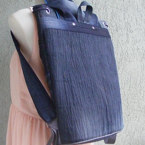 Farmer hátizsák hímzett motívumokkal - táska & tok - hátizsák - hátizsák - Meska.hu