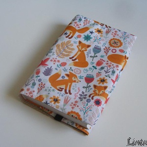 Róka, vízhatlan könyvborító állítható szélességgel - Meska.hu