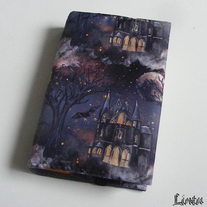 Kísértetkastély, vízhatlan könyvborító állítható szélességgel - Meska.hu