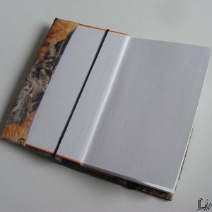 Macskák, vízhatlan könyvborító állítható szélességgel - könyv & zene - könyvtok - Meska.hu