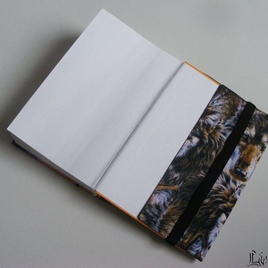 Farkasok, vízhatlan könyvborító állítható szélességgel - könyv & zene - könyvtok - Meska.hu