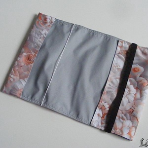 Virágok, vízhatlan könyvborító állítható szélességgel - könyv & zene - könyvtok - Meska.hu