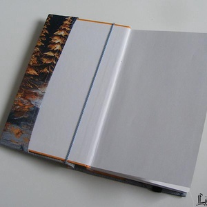 Színes erdő, vízhatlan könyvborító állítható szélességgel - könyv & zene - könyvtok - Meska.hu