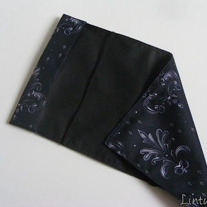 Stilizált liliom, vízhatlan könyvborító állítható szélességgel - könyv & zene - könyvtok - Meska.hu