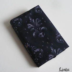 Stilizált liliom, vízhatlan könyvborító állítható szélességgel - Meska.hu