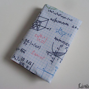 Matek, vízhatlan könyvborító állítható szélességgel, Könyv & Zene, Könyvtok, Varrás, MESKA