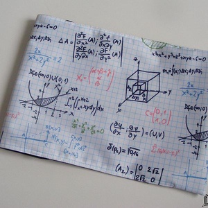 Matek, vízhatlan könyvborító állítható szélességgel - könyv & zene - könyvtok - Meska.hu
