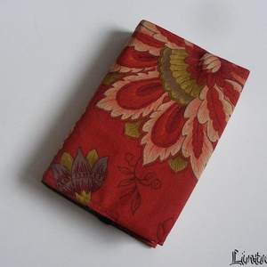 Nagy virág, textil könyvborító állítható szélességgel, Könyv & Zene, Könyvtok, Varrás, MESKA