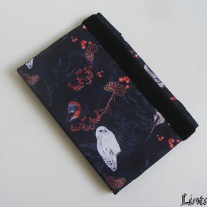 Fehér bagoly, vízhatlan anyagból készült kemény ebook-tok - Meska.hu