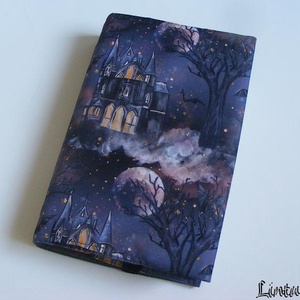 Kísértetkastély, vízhatlan könyvborító állítható szélességgel - Meska.hu