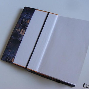 Kísértetkastély, vízhatlan könyvborító állítható szélességgel - könyv & zene - könyvtok - Meska.hu