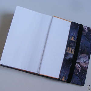 Kísértetkastély, vízhatlan könyvborító állítható szélességgel - könyv & zene - könyvtok - Meska.hu