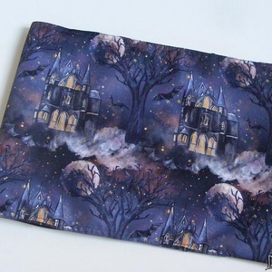 Kísértetkastély, vízhatlan könyvborító állítható szélességgel - könyv & zene - könyvtok - Meska.hu